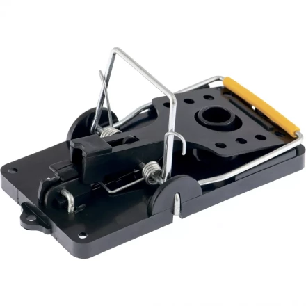 Мышеловка пластиковая открытая металлический механизм малая 100х45 мм 2 штук СИБРТЕХ 94125 купить в Нижневартовске