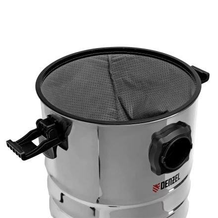 Пылесос строительный Denzel 28203 RVC30, 1400 Вт, бак 30 л, шланг 3 м, розетка с автосинхр. купить в Нижневартовске