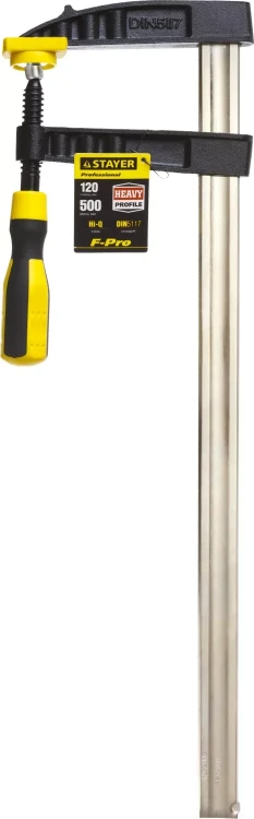 Струбцина STAYER F-образная, 120x500мм 32095-120-500 купить в Нижневартовске
