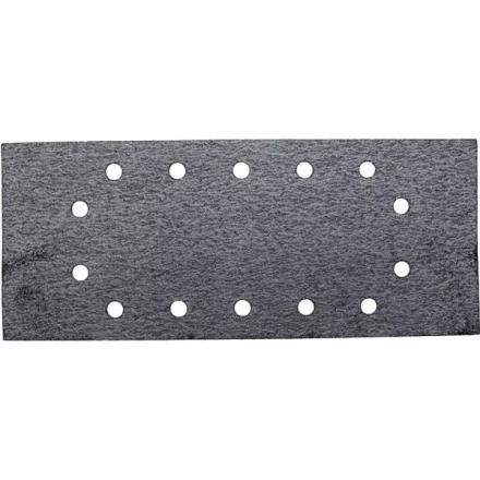 Лист шлиф. универсал. URAGAN с покрытием стеарата цинка, 14 отверстий по кругу, для ПШМ, P60, 115х280мм, 50шт 907-23104-060-50 купить в Нижневартовске