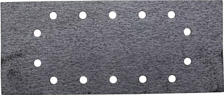 Лист шлиф. универсал. URAGAN с покрытием стеарата цинка, 14 отверстий по кругу, для ПШМ, P60, 115х280мм, 50шт 907-23104-060-50 купить в Нижневартовске