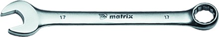 Ключ комбинированный 6 мм CrV матовый хром MATRIX 15102 купить в Нижневартовске