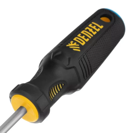 Отвертка SL6x150 мм, CrV, трехкомпонентная рукоятка Denzel 12199 купить в Нижневартовске