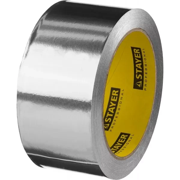 Алюминиевая лента, STAYER Professional 12268-50-25, до 120°С, 50мкм, 50мм х 25м 12268-50-25 купить в Нижневартовске