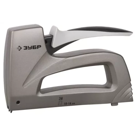 Степлер ЗУБР "ПРЕМИУМ", пластинчатая пружина, литой корпус, тип 36 31512_z01 купить в Нижневартовске