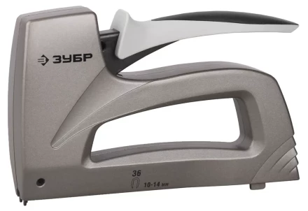 Степлер ЗУБР "ПРЕМИУМ", пластинчатая пружина, литой корпус, тип 36 31512_z01 купить в Нижневартовске