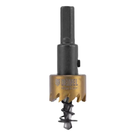 Коронка по металлу HSS, 20 мм, нитридтитановое покрытие Denzel 724101 купить в Нижневартовске