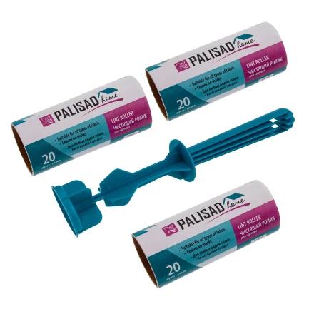 Набор: чистящий ролик для одежды с двумя сменными блоками, 20 слоев, Home Palisad 931055 купить в Нижневартовске