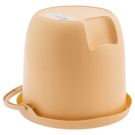 Ведро пластмассовое круглое Palisad 12 л, бежевое, Home 929495 купить в Нижневартовске