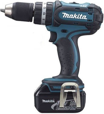 Аккумуляторная ударная дрель-шуруповерт Makita BHP452RFE купить в Нижневартовске
