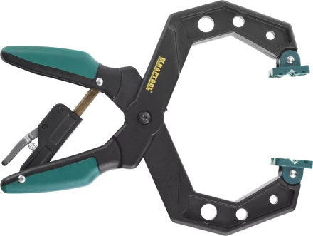 Струбцина KRAFTOOL "EcoKraft" ручная, пластиковый корпус, 0-100мм 32224-10 купить в Нижневартовске
