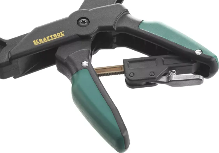 Струбцина KRAFTOOL "EcoKraft" ручная, пластиковый корпус, 0-100мм 32224-10 купить в Нижневартовске
