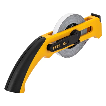 Рулетка геодезическая Denzel 30 м х 13 мм, открытый корпус, металлическая лента 31491 купить в Нижневартовске