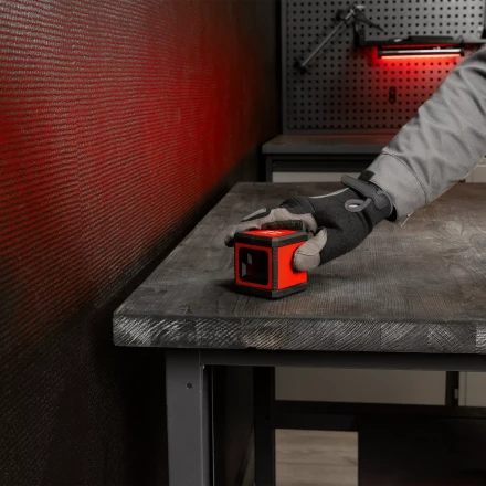 Лазерный уровень MTX XQB RED Basic SET, 10 м, красный луч, батарейки, резьба 1/4" 35018 купить в Нижневартовске