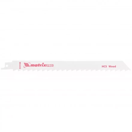 Полотна по дереву для сабельной пилы S1111K 200/8,5мм HCS 2 штуки  PRO Matrix 782012 купить в Нижневартовске