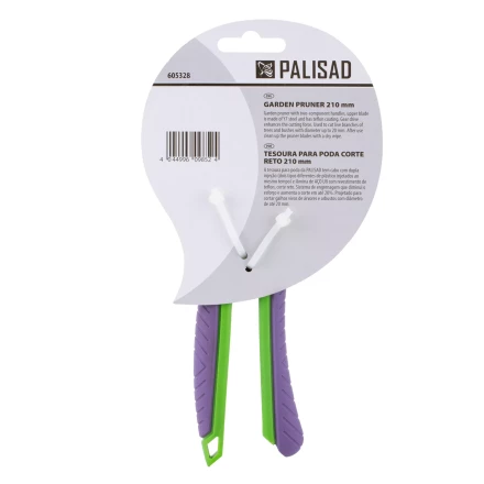 Секатор прямого реза Palisad, 210 мм, шестеренный привод, двухкомпонентные рукоятки, 605328 купить в Нижневартовске