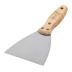 Шпательная лопатка из нержавеющей стали, 100 мм, буковая рукоятка, EFP Matrix 85617 купить в Нижневартовске