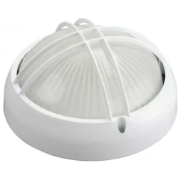 Светильник уличный СВЕТОЗАР "ОРБИТА" влагозащищенный, цвет белый, 60Вт SV-57311-W