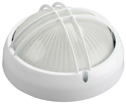 Светильник уличный СВЕТОЗАР &quot;ОРБИТА&quot; влагозащищенный, цвет белый, 60Вт SV-57311-W купить в Нижневартовске