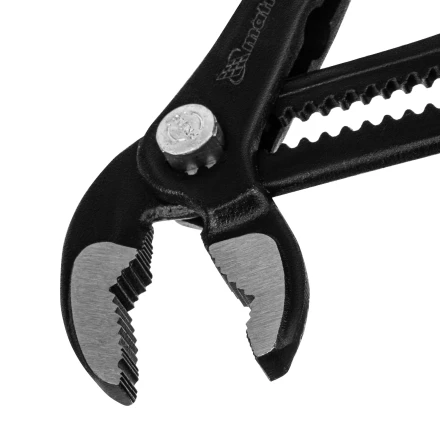 Клещи переставные 250 мм Matrix, кнопочный механизм, хром-ванадий, обливные рукоятки 17926 купить в Нижневартовске