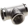 Тройник GENERAL FITTINGS никелированная латунь, г/г/г, 3/4" 51052-3/4 купить в Нижневартовске