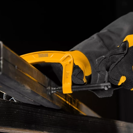 Струбцина G-образная Denzel, усиленная, 50 мм, 20641 купить в Нижневартовске