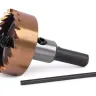 HSS-TiN коронка MESSER 35мм с центр. сверлом и толкающей пружиной для  лист. материала  до 2 мм ц/х купить в Нижневартовске