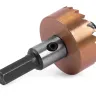 HSS-TiN коронка MESSER 35мм с центр. сверлом и толкающей пружиной для  лист. материала  до 2 мм ц/х купить в Нижневартовске