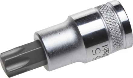 Торцовая бита-головка KRAFTOOL "INDUSTRIE QUALITAT", материал S2, TORX, сатинированная, 1/2", Т55 27905-55_z01 купить в Нижневартовске