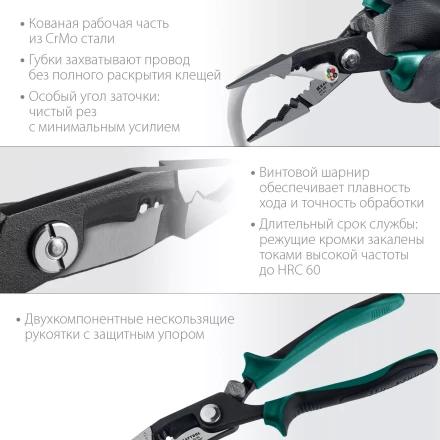 Клещи КМ многофункциональные 23336-20 купить в Нижневартовске