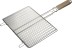 Решетка-гриль GRINDA &quot;BARBECUE&quot;, плоская, нержавеющая сталь, 300х225мм 424733 купить в Нижневартовске