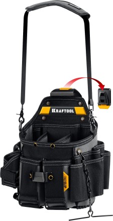 Поясная сумка электрика KRAFTOOL 38766 купить в Нижневартовске