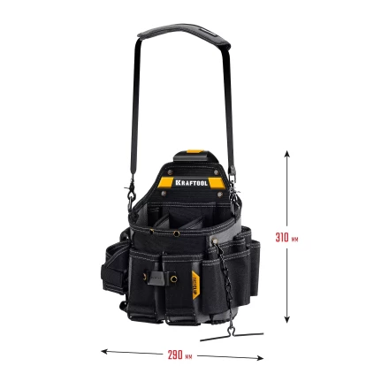 Поясная сумка электрика KRAFTOOL 38766 купить в Нижневартовске