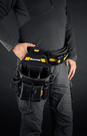 Поясная сумка электрика KRAFTOOL 38766 купить в Нижневартовске