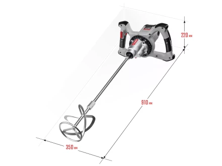 Миксер строительный 2 скорости МР-1400-2 серия МАСТЕР купить в Нижневартовске