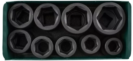 Набор головок торцевых ударных 1"DR 24-50мм 9предметов Jonnesway S03A8109S 48315 купить в Нижневартовске