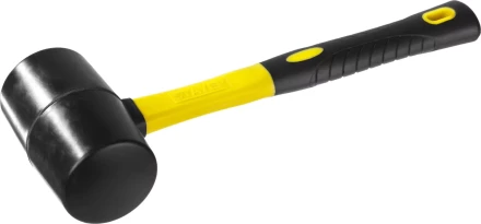 Киянка STAYER "PROFESSIONAL" резиновая ЧЕРНАЯ, с фиберглассовой ручкой 2054-75 купить в Нижневартовске