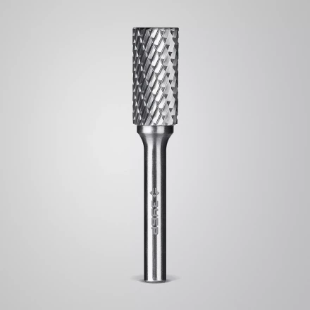 Зубр Твердосплавная борфреза B - цилиндр с торцевыми зубьями, 12 х 25 мм (28801-12-25) купить в Нижневартовске