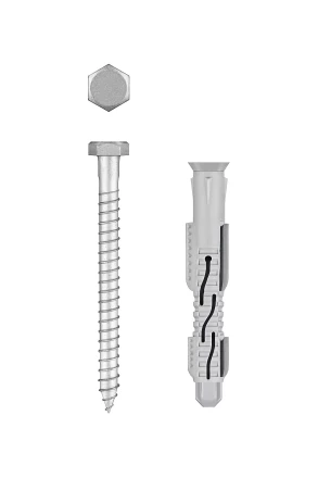 ЗУБР ФД-П 10 x 80 мм, фасадный дюбель, нейлон/цинк, 50 шт (301475-080) купить в Нижневартовске