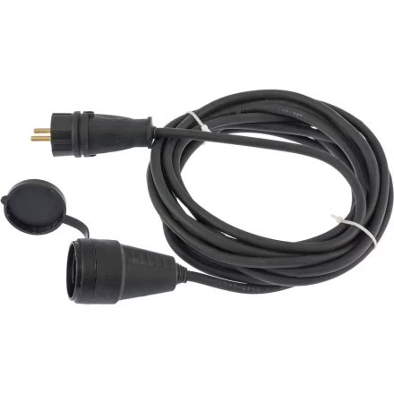 Удлинитель электрический силовой 10 м 1 розетка КГ 3 х 1,5 мм 16 А тип УХЗ-16 Россия Denzel 96030 купить в Нижневартовске