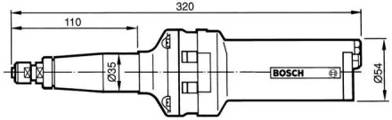 Шлифмашина BOSCH ПШМ пневматическая купить в Нижневартовске