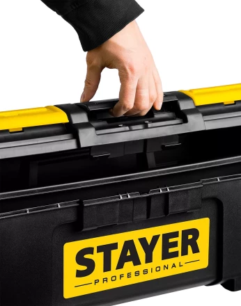 Ящик для инструмента "TOOLBOX-16" пластиковый, STAYER Professional 38167-16 купить в Нижневартовске