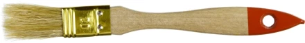 Кисть плоская ЗУБР &quot;УНИВЕРСАЛ-ОПТИМА&quot;, светлая щетина, деревянная ручка, 20мм 01099-020_z01 купить в Нижневартовске
