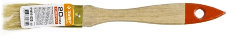 Кисть плоская ЗУБР &quot;УНИВЕРСАЛ-ОПТИМА&quot;, светлая щетина, деревянная ручка, 20мм 01099-020_z01 купить в Нижневартовске