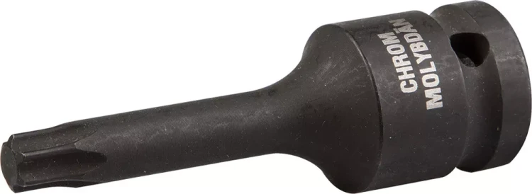 Торцовая головка KRAFTOOL "INDUSTRIE QUALITAT" ударная (1/2"), TORX, Cr-Mo, фосфатированная, T50 27952-50_z01 купить в Нижневартовске