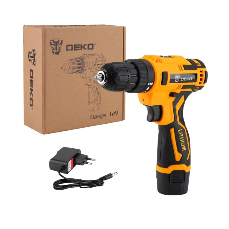 Дрель аккумуляторная DEKO Banger 12V SET1, 063-4129 купить в Нижневартовске