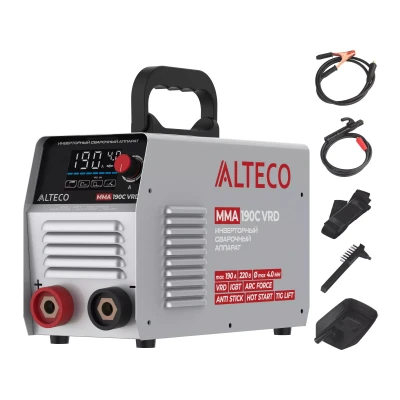 Инверторный сварочный аппарат ALTECO MMA 190C VRD 70221