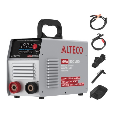 Инверторный сварочный аппарат ALTECO MMA 190C VRD 70221 купить в Нижневартовске
