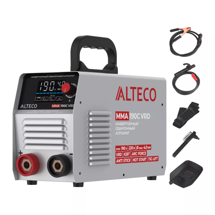 Инверторный сварочный аппарат ALTECO MMA 190C VRD 70221 купить в Нижневартовске