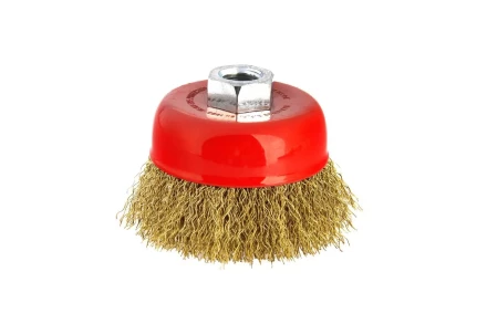Кордщетка HAMMER чаша 65мм для УШМ гофрированная латунированная сталь (207-101) купить в Нижневартовске